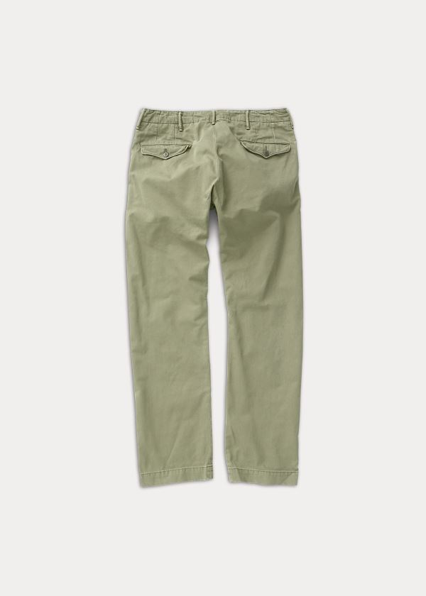 Calça Chino Ralph Lauren Algodão Straight Leg Homem 04278-PWMZ